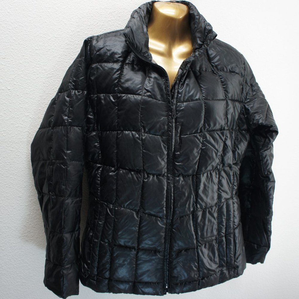 Obermeyer Black Down Jacket Size M - image 1